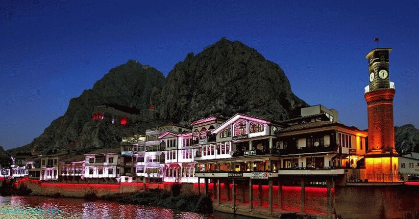 Amasya - osmanské domy