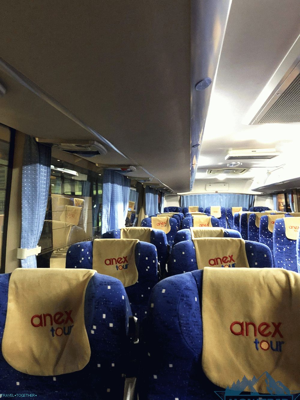 Prehliadka autobusu Aneks