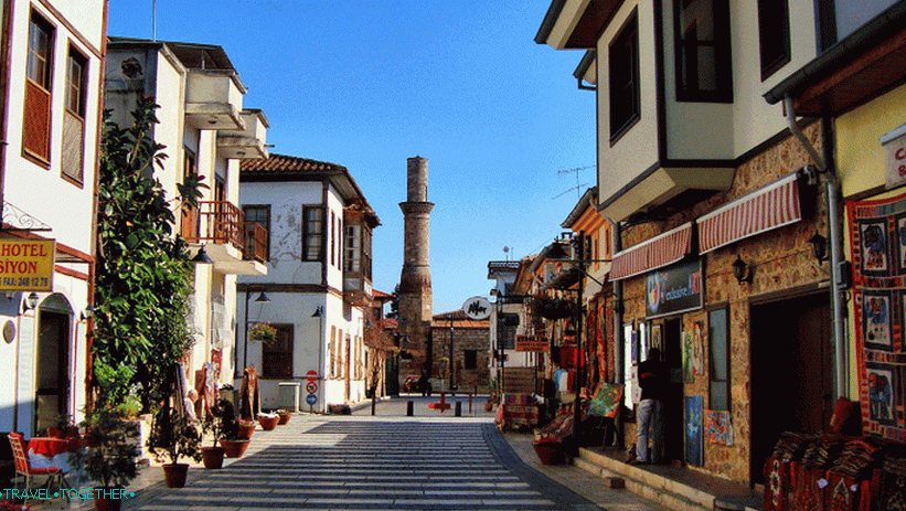 Staré mesto Antalya - Kaleici