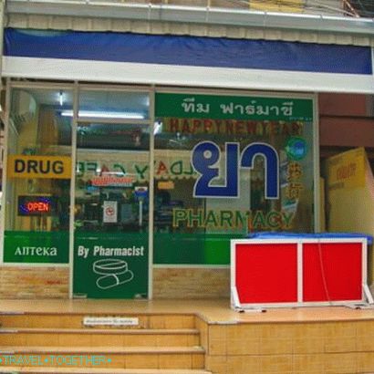 Ruské lekárne v Pattaya