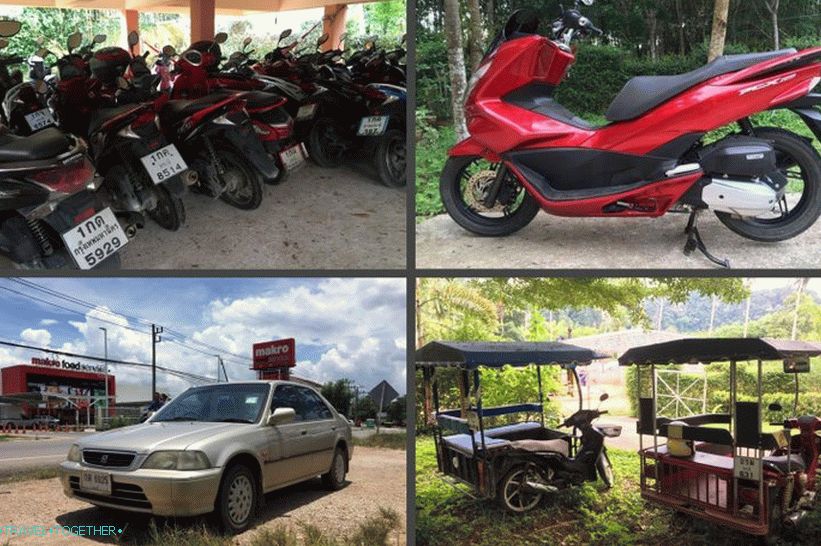 Prenájom bicyklov v Krabi - MotoKrabi