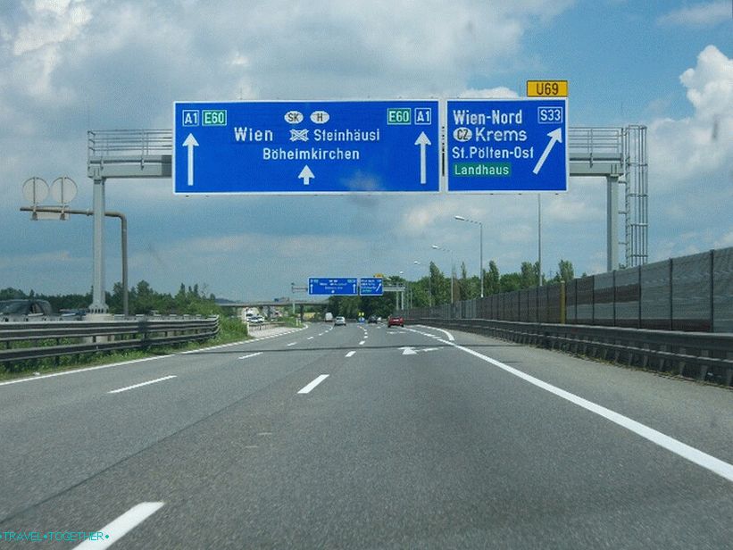 Diaľnica v Rakúsku