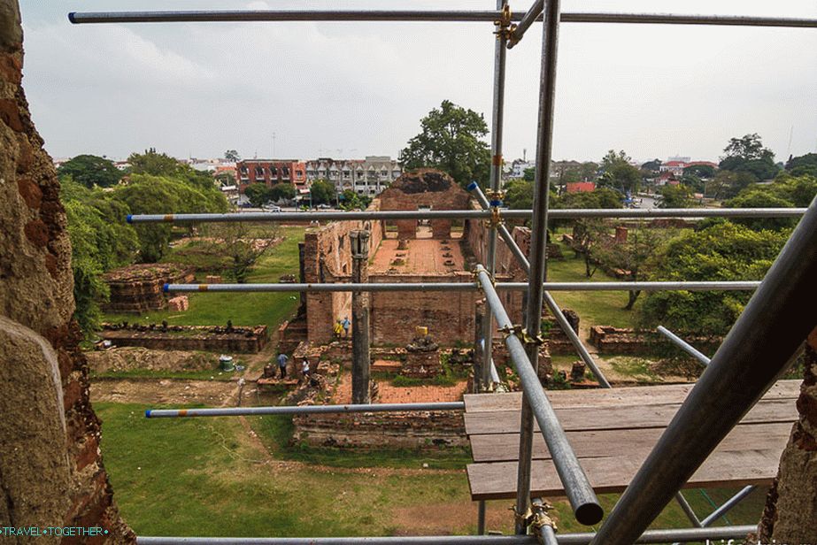 Pohľad na Ayutthaya