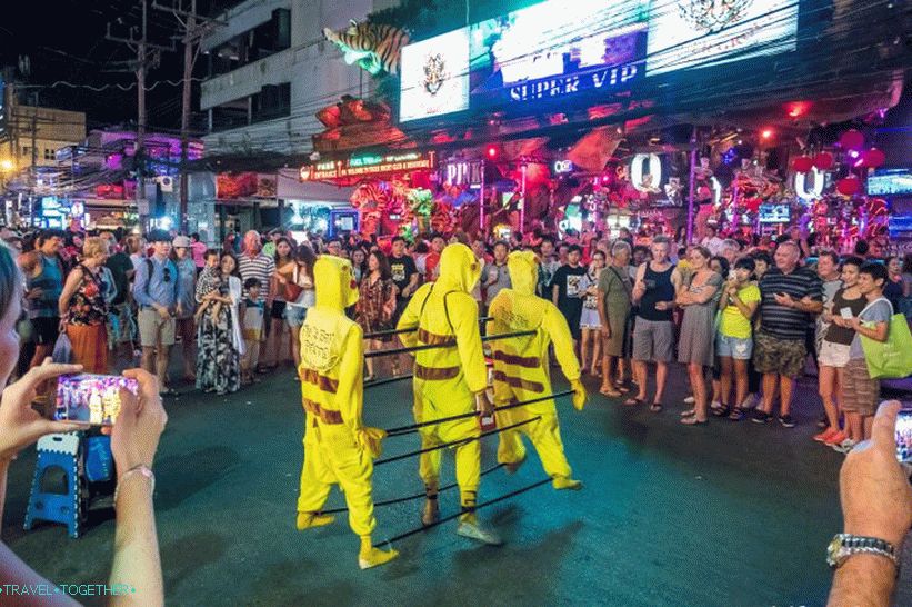 Bangla Road, Phuket, pláž Patong