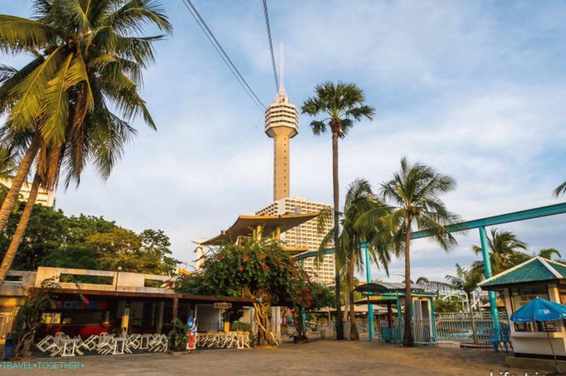 Pattaya Park Tower - rozhľadňa a môj NIE epický pôvod