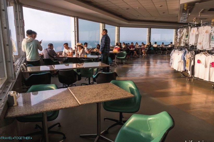 Kaviareň vo veži hotela Pattaya Park