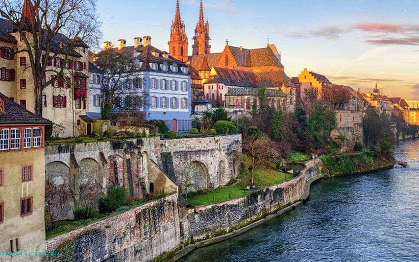 Basel. Staré mesto