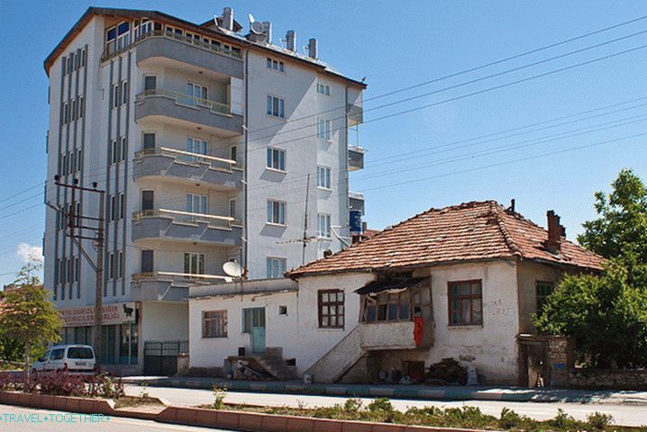 Mesto Beysehir. Turecko.