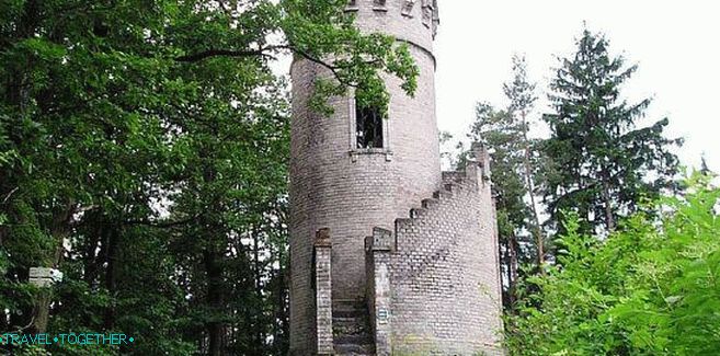 Rozhľadňa na hore Ded