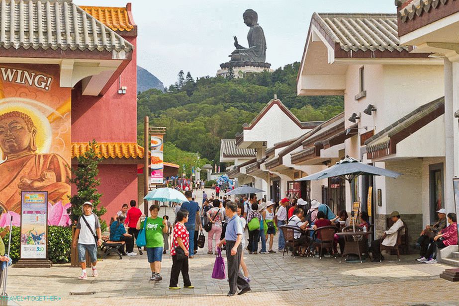 Ngong Ping a veľký Budha