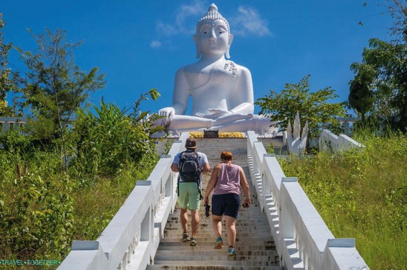 Veľký Buddha v Pai a najlepšia platforma na prezeranie