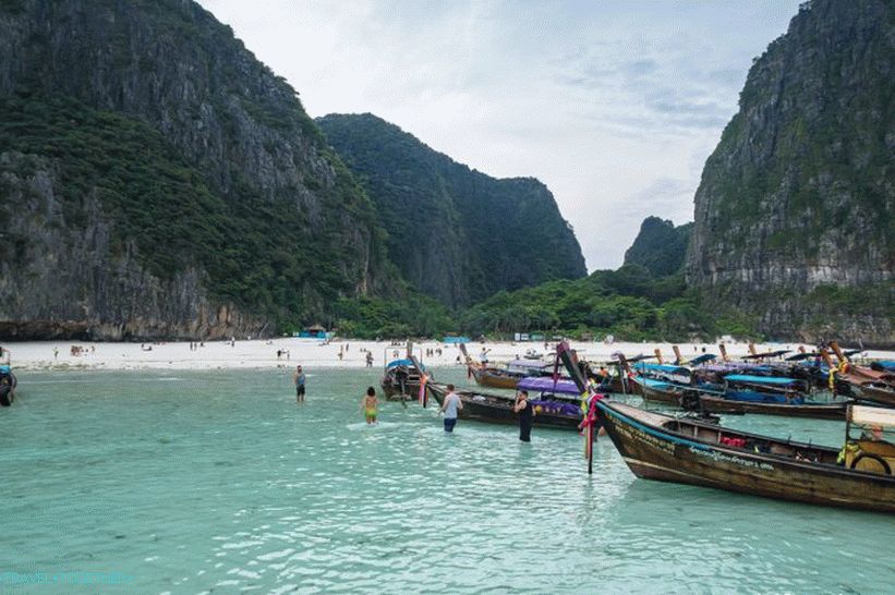 Bay Maya Bay na Phi Phi - celá pravda o pláži z filmu s Di Caprio