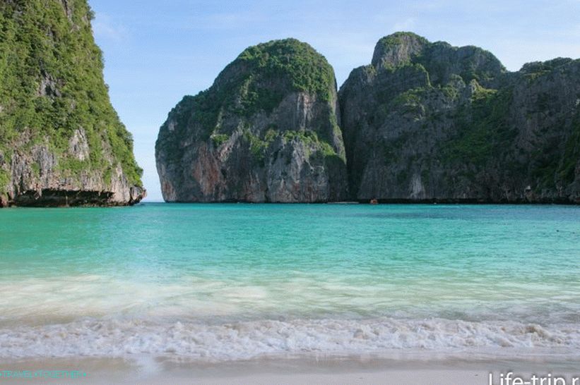 Maya Bay, Phi Phi, March.