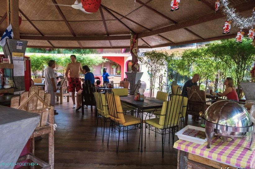 Reštaurácia v centre hotela