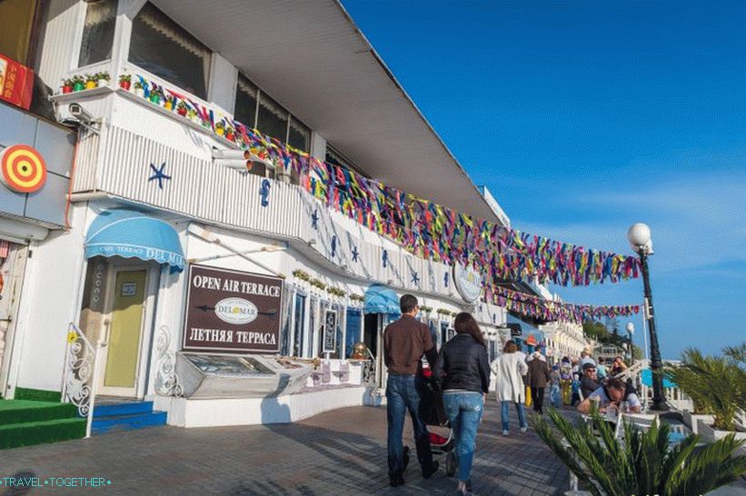 Cafe del Mar v Soči - kaviareň, kam sa chcete vrátiť