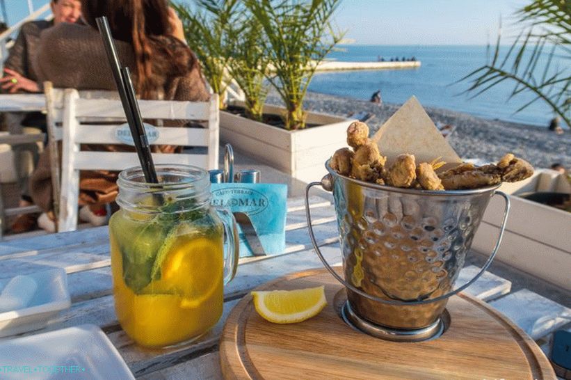 Cafe del Mar v Soči - kaviareň, kam sa chcete vrátiť