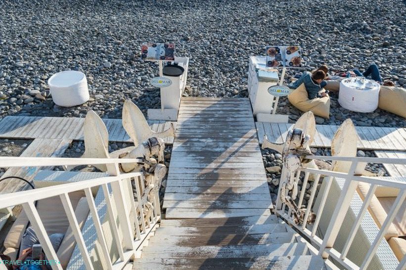 Cafe del Mar v Soči - kaviareň, kam sa chcete vrátiť