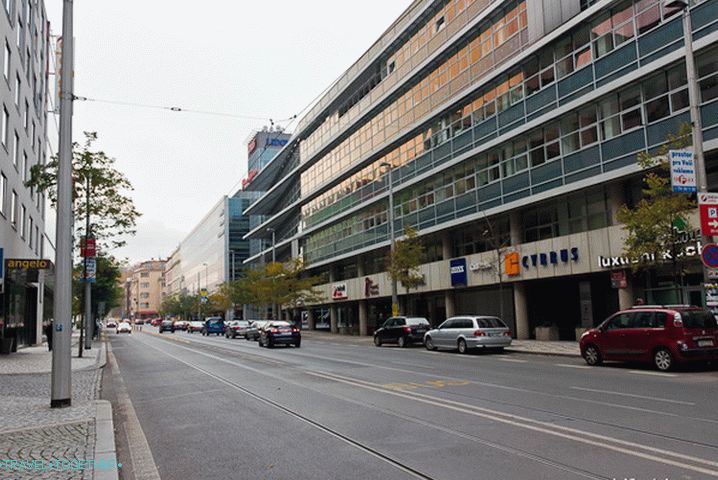 Bežná ulica v Prahe
