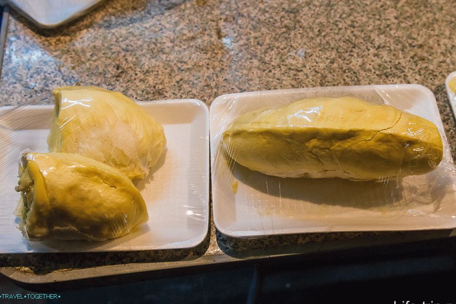 Ako vyzerá durian vo vnútri