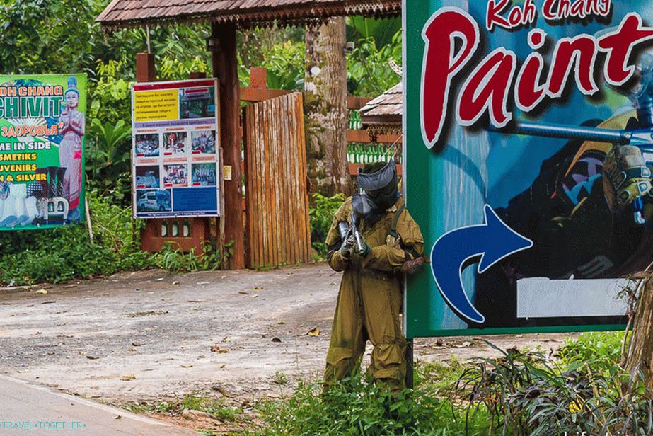 Paintball na Koh Chang