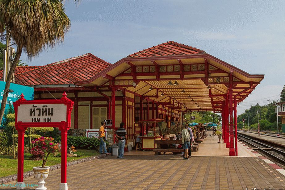 Železničná stanica v Hua Hin