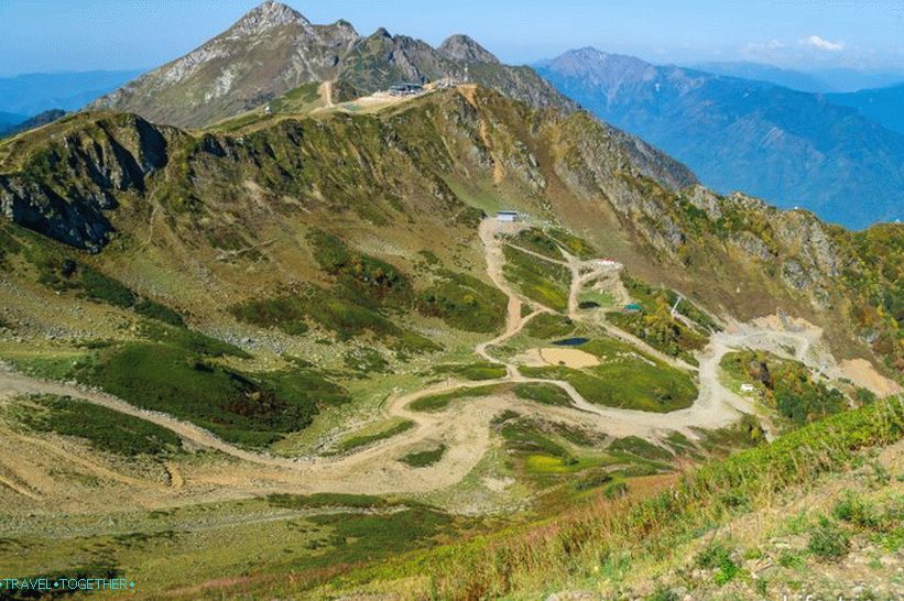 Pohľad z vyhliadkovej plošiny Rose Peak