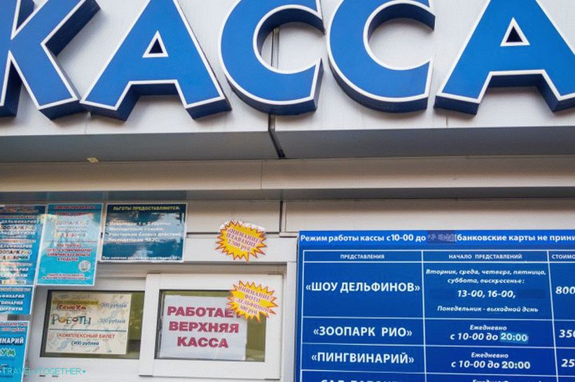 Dolphinarium Riviera v Soči - rodinná dovolenka s delfínmi