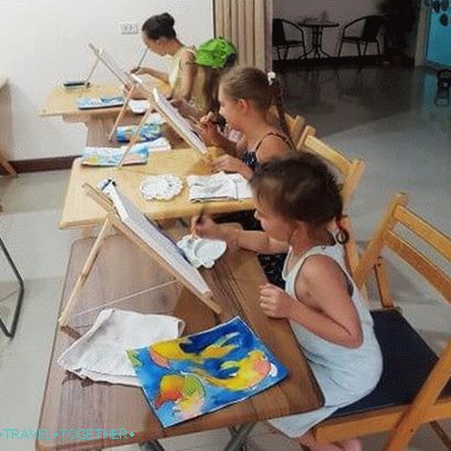 Naučiť sa kresliť v škôlke Pattaya
