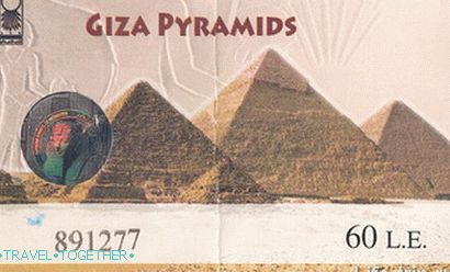 Vstupenka do starobylých pyramíd.