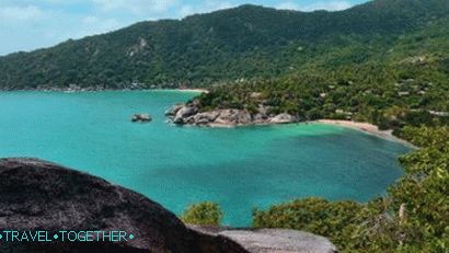 Plavba po pobreží ostrova Koh Phangan na plachetnici