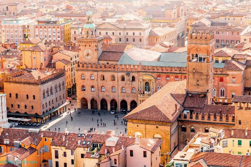 Bologna - hlavné mesto Emilia-Romagna