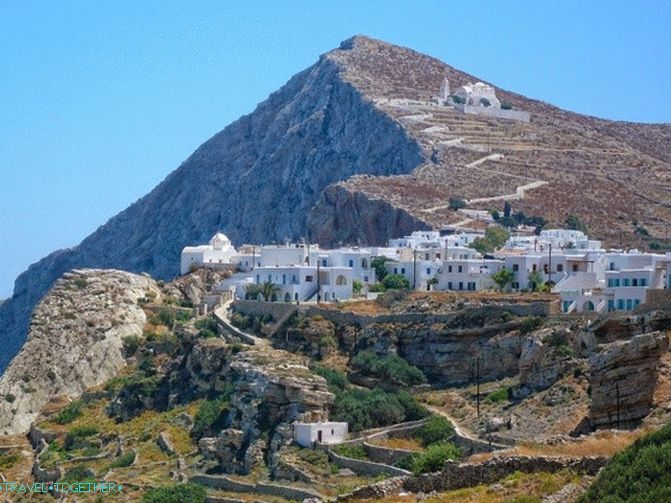 Folegandros - ostrov s najkrajšími dedinami v Európe