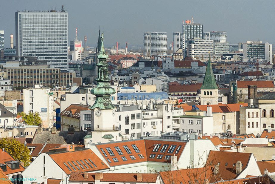 Fotka Bratislavy zhora