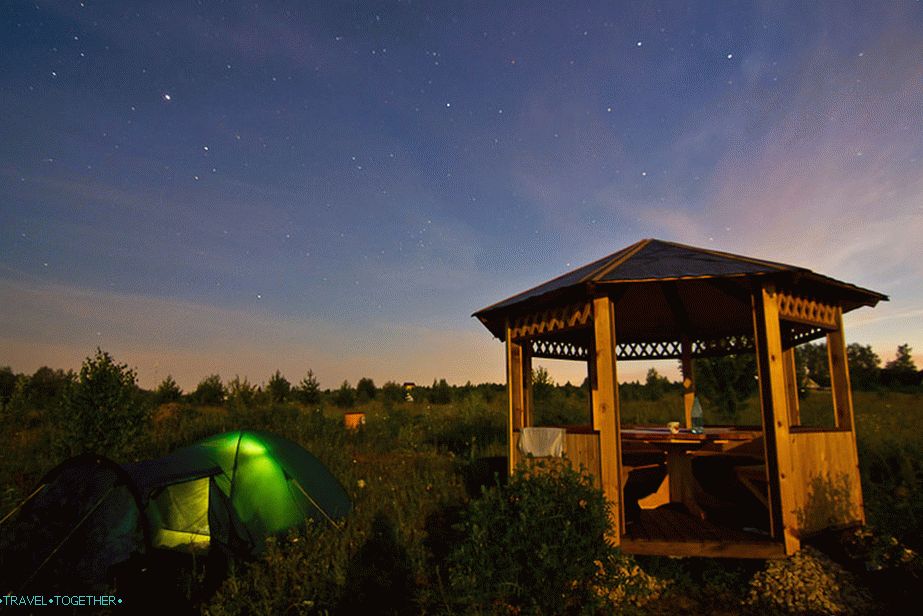 Osada Glorious, Moskovská oblasť. ISO800, 11 mm, f2,8, 30 s