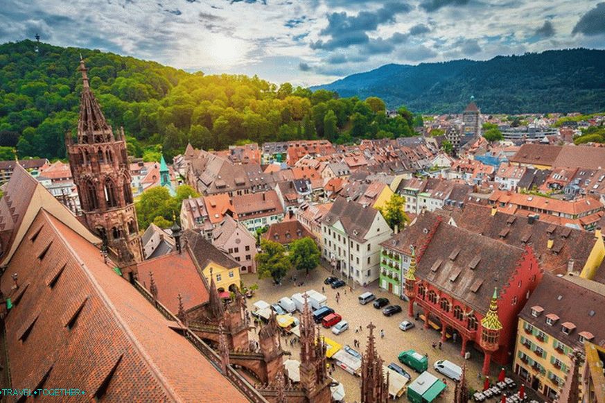 Panoráma Freiburgu