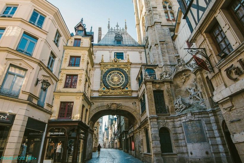 Rouen - hlavné mesto Normandie