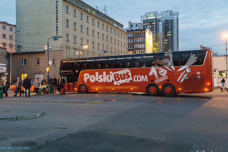Lacné poľské autobusy Polskibus