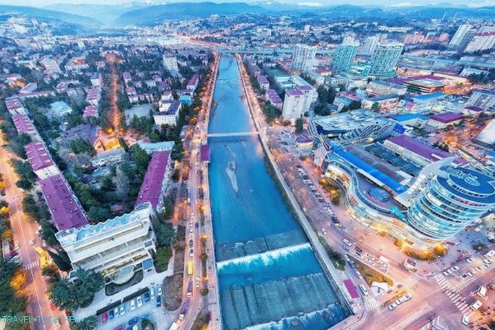 Soči, Veľké a rozvinuté letovisko