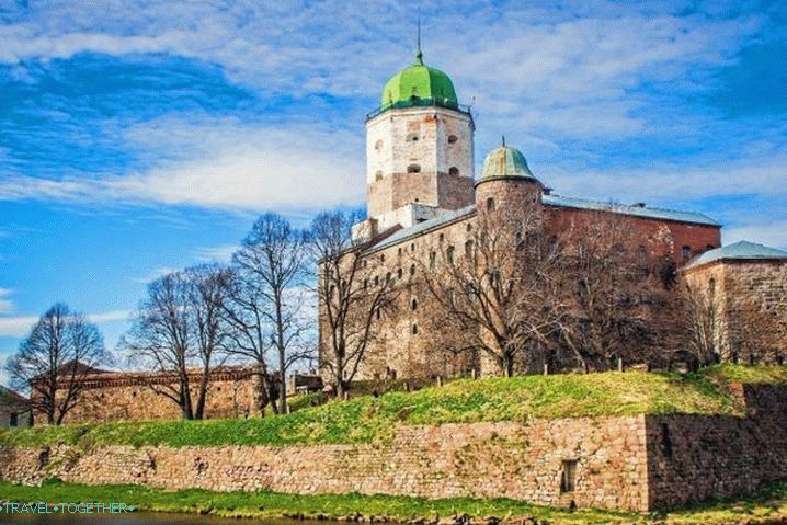 Vyborg, starobylé hrady