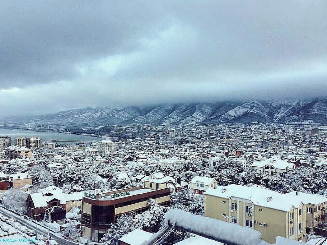 Winter Gelendzhik. Fotografia - @lovegelen