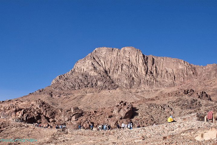 Mount Mojžiš v Egypte