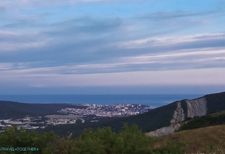 Pohľad na záliv Gelendzhik.