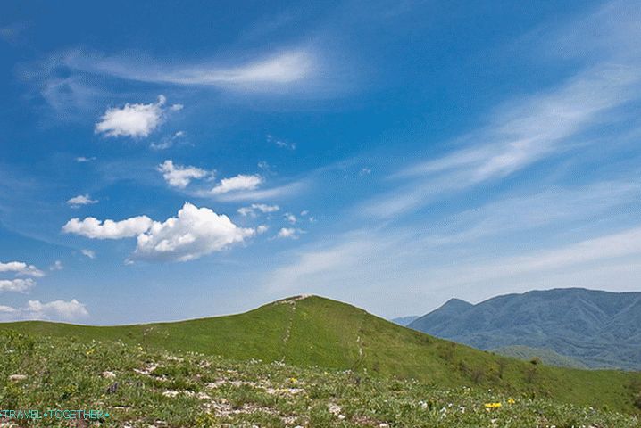 Pohľad z hory Shahan.