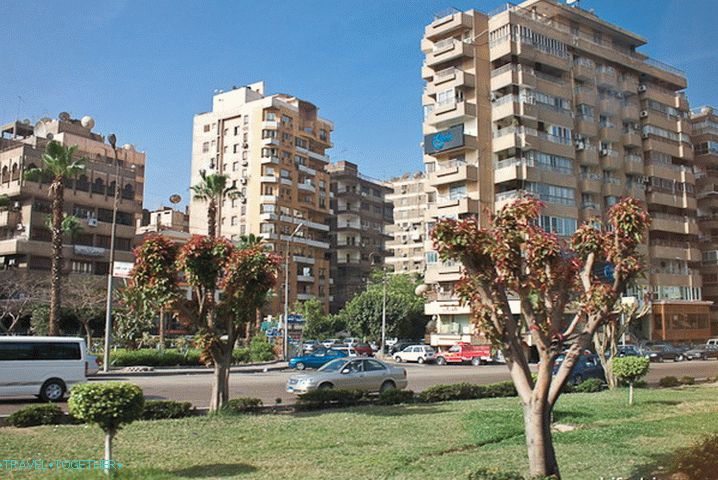 Mesto Káhira. Egypt.