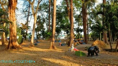 Park Thara v meste Krabi