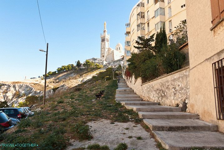 Katedrála Notre-Dame de la Garde, mesto Marseille