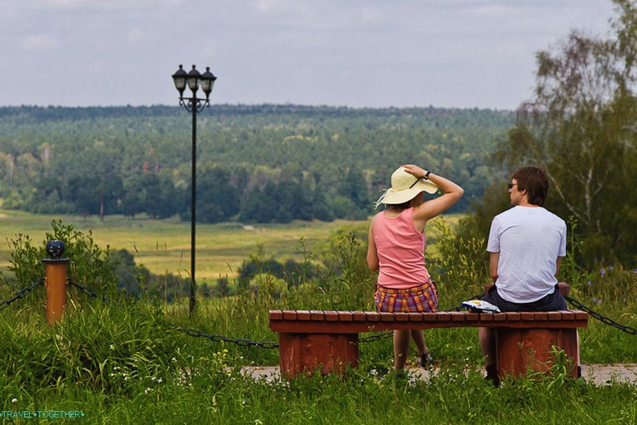 Vyhliadková plošina v Pushchine