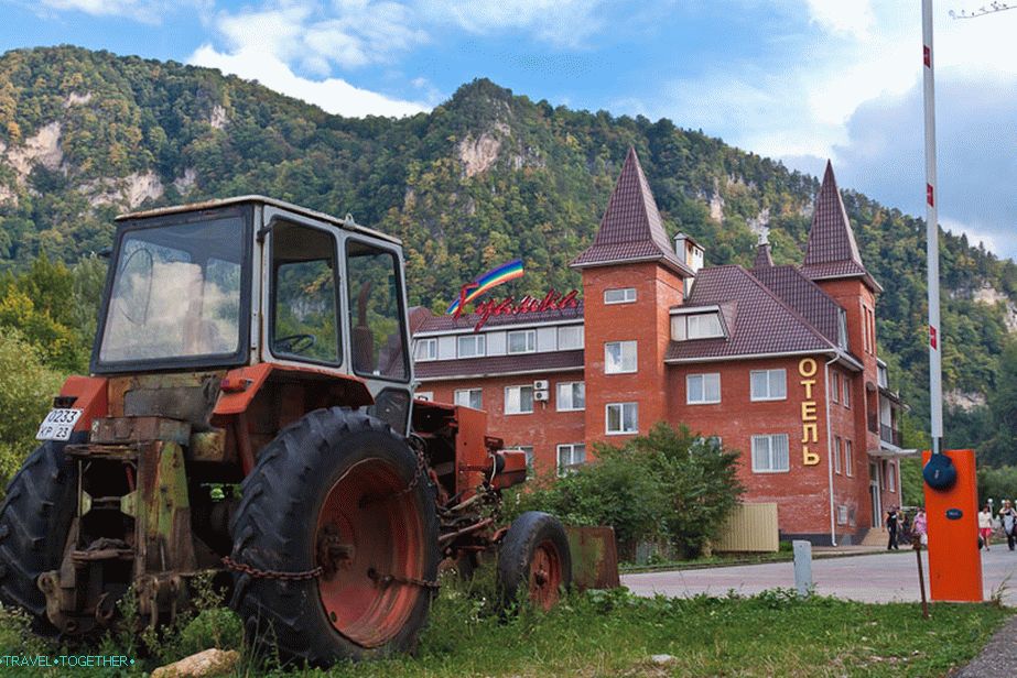 Moderný a drahý hotel v Guamke