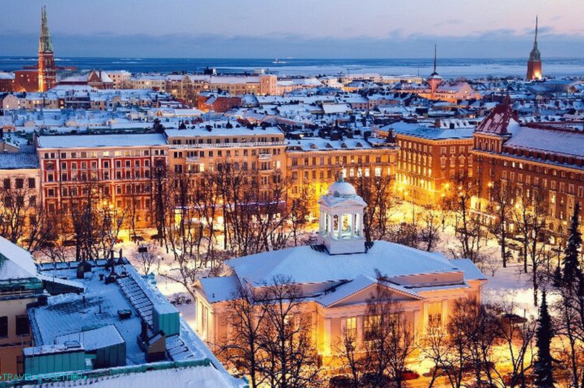 Helsinki v zime