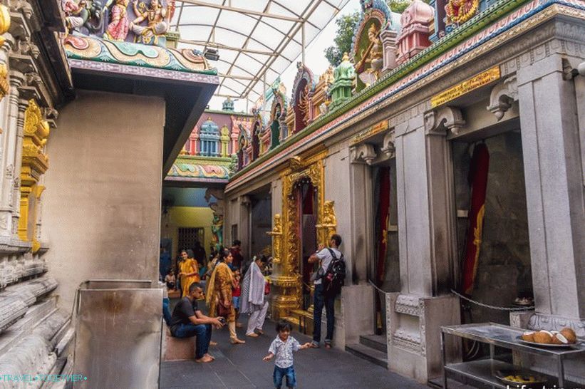 Chrám Sri Veeramakaliamman v Singapure - v štvrti Little India